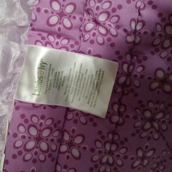 ๐ผ๐ LAMB&IVY "BABY" QUILT MAT ๐ฉ๐ NEW! VINTAGE Size 45"ร36",NICE.๐ ๐ - Picture 6 of 14